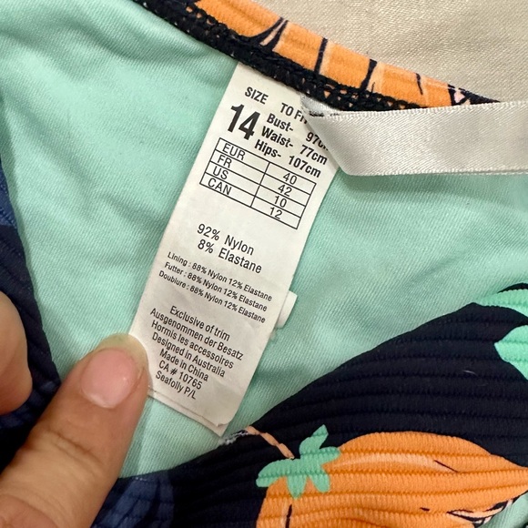 Seafolly On Vacation “V” Rio High Cut Bikini Bottoms - Picture 5 of 6